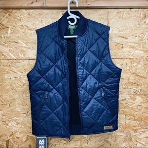 Vintage Cabela’s Navy Puffy Vest
